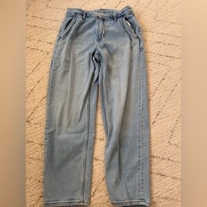Uniqlo Men's Light Blue Relaxed Jeans